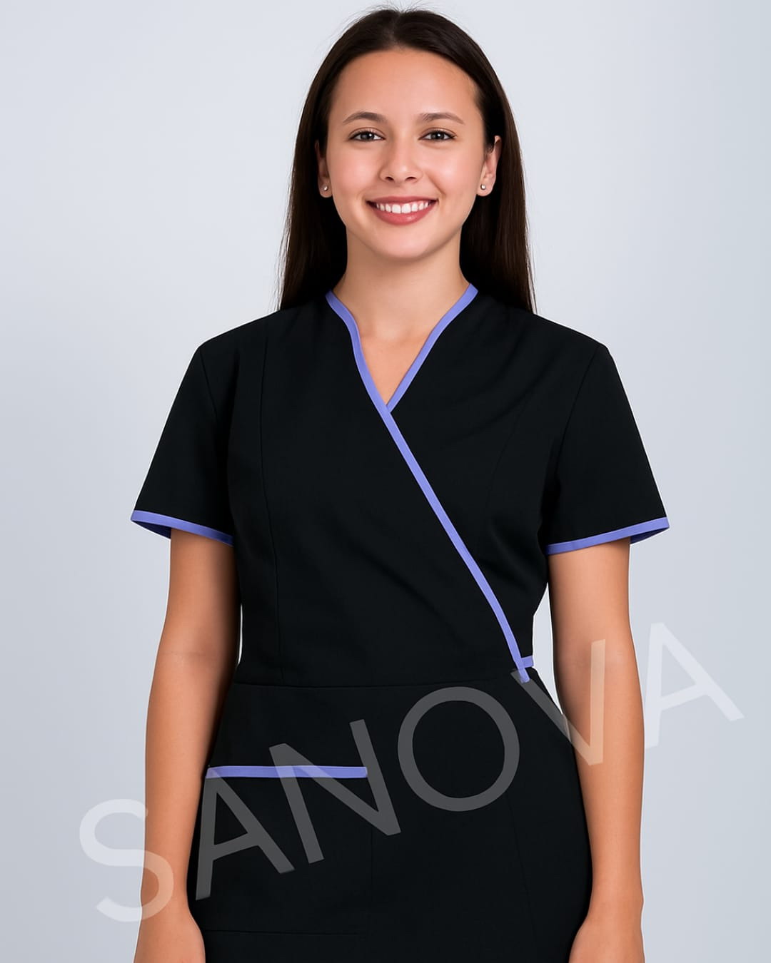 Asymmetric Neck Scrub
